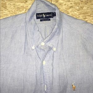 Light Blue Polo Ralph Lauren Button Up